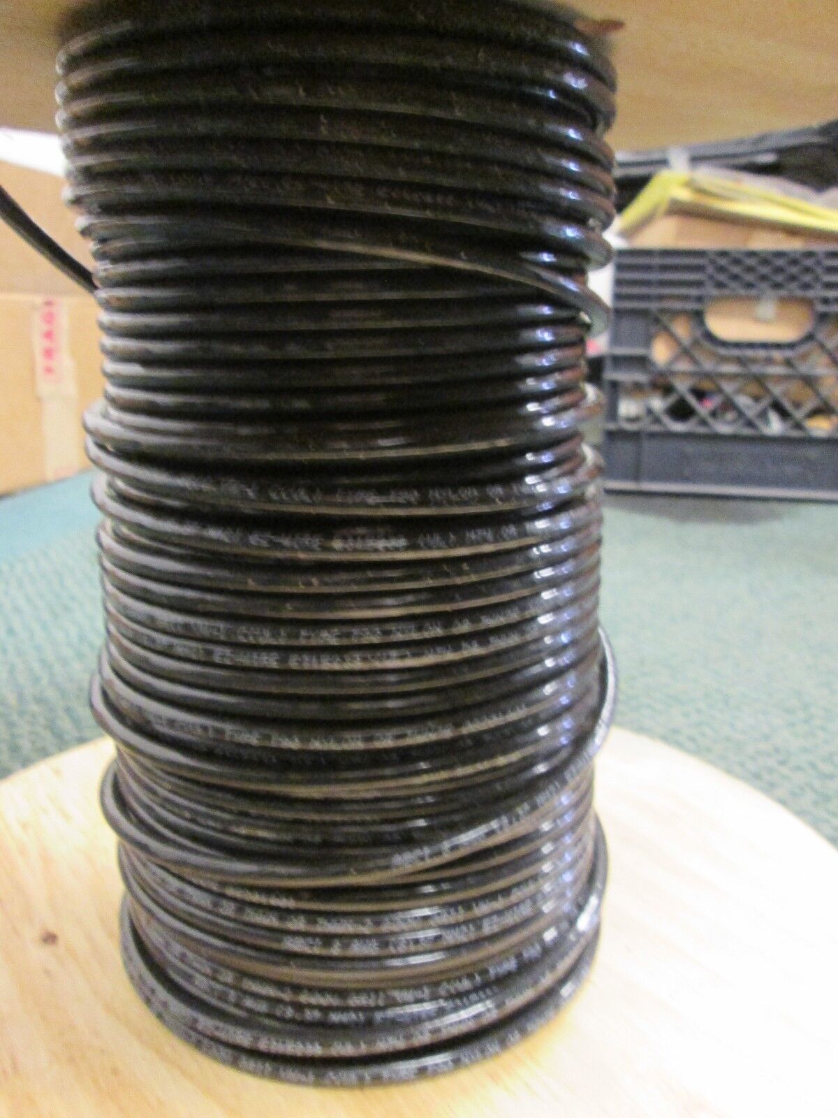 ABCi Building Wire EZ-Wire BEZ00819BLK 8 AWG 19 Strand 600V Approx 110 ft Used