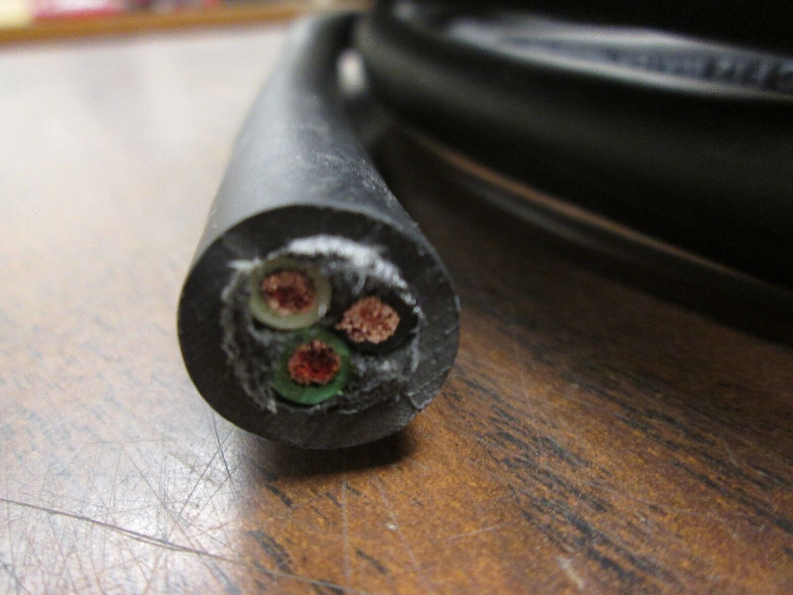 CCI 3 Conductor Wire E54864 10AWG CU Approx. 20 ft Used