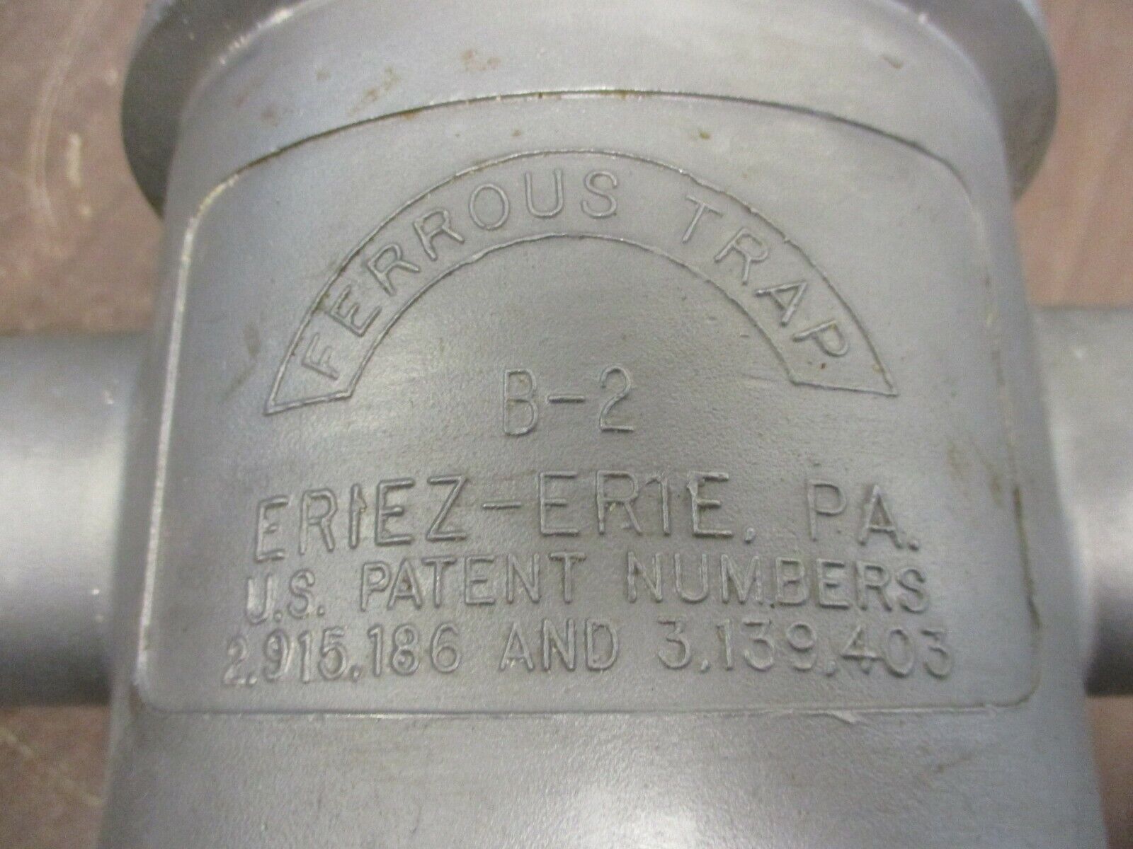 Eriez Ferrous Trap Body B-2 Used **Body Only**