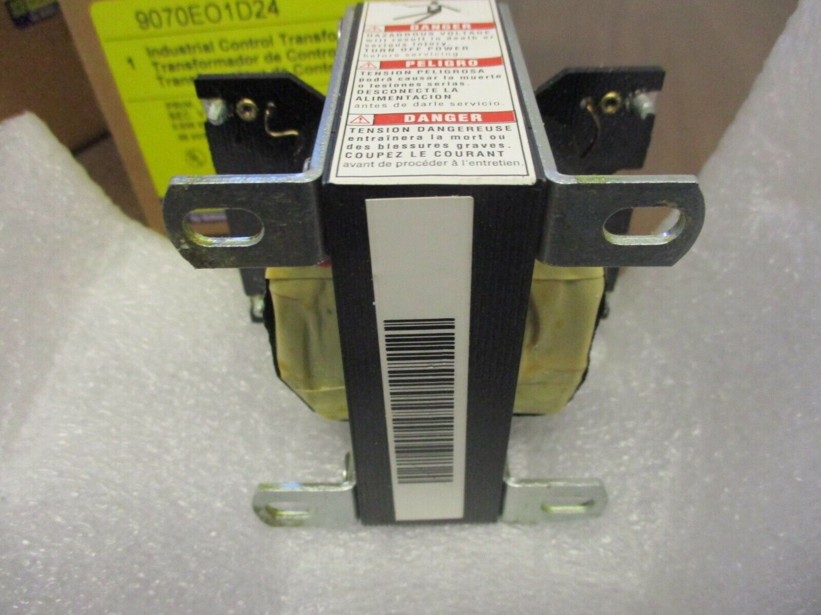 Square D Control Transformer 9070EO1D24 0.05kVA Pri:110/115/120V 1Ph New Surplus