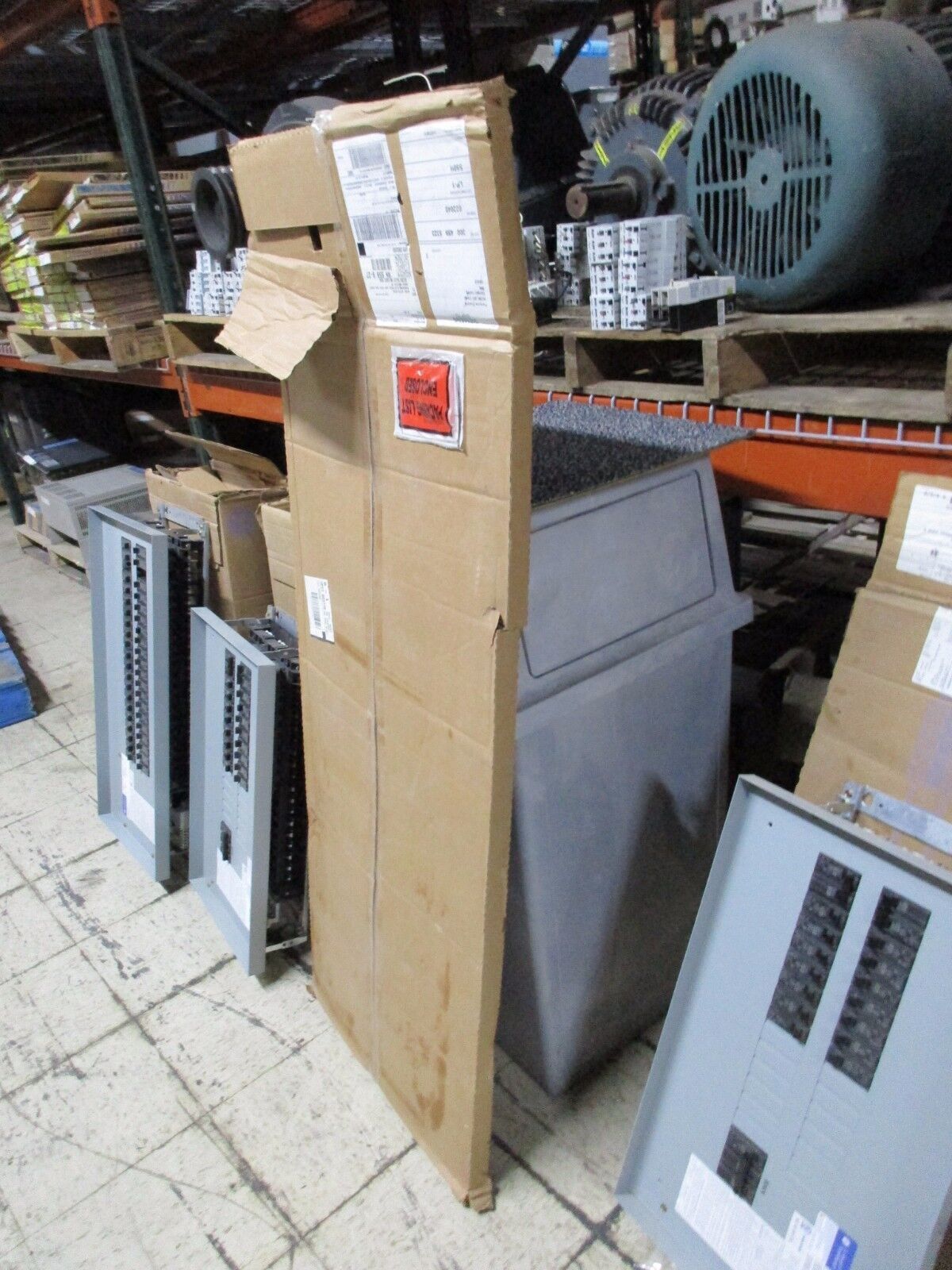 Siemens P2 Hinged Trim S50H Size: 50" Surface Mount New Surplus