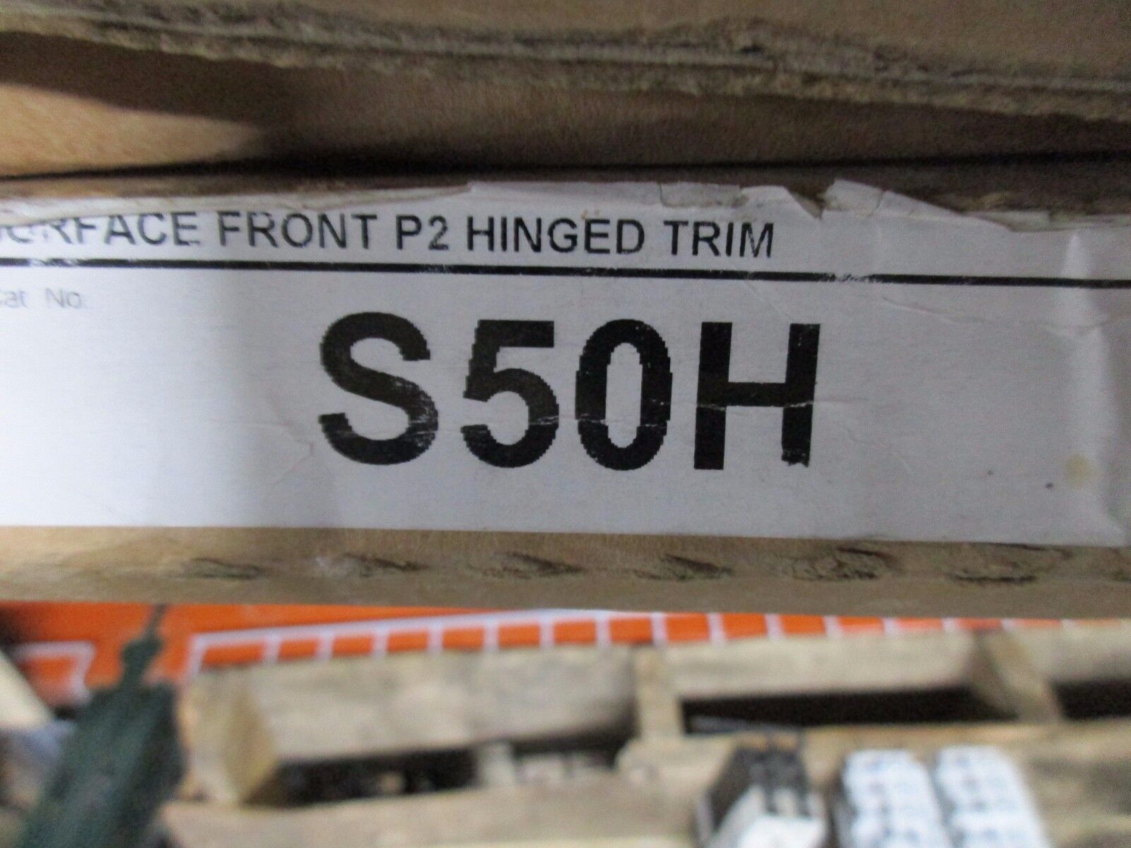 Siemens P2 Hinged Trim S50H Size: 50" Surface Mount New Surplus