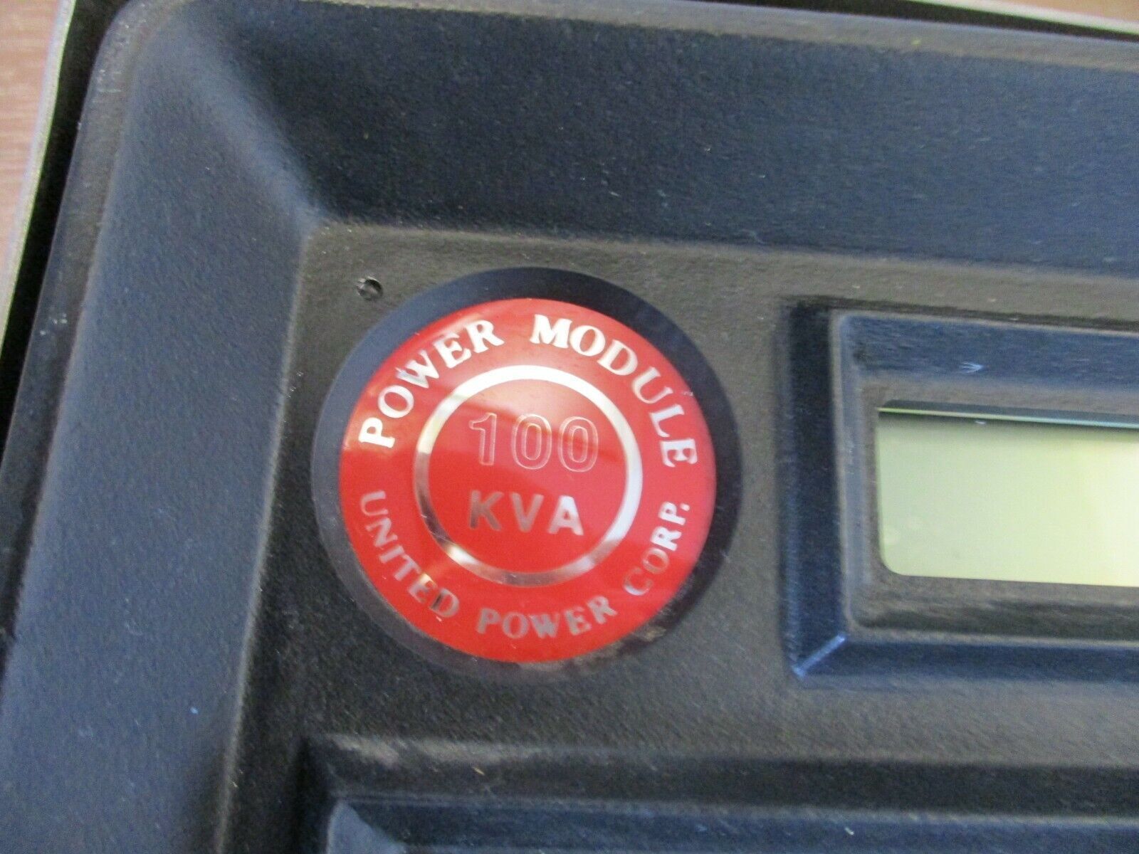 United Power Corp. Power Module Control Panel 100KVA Used