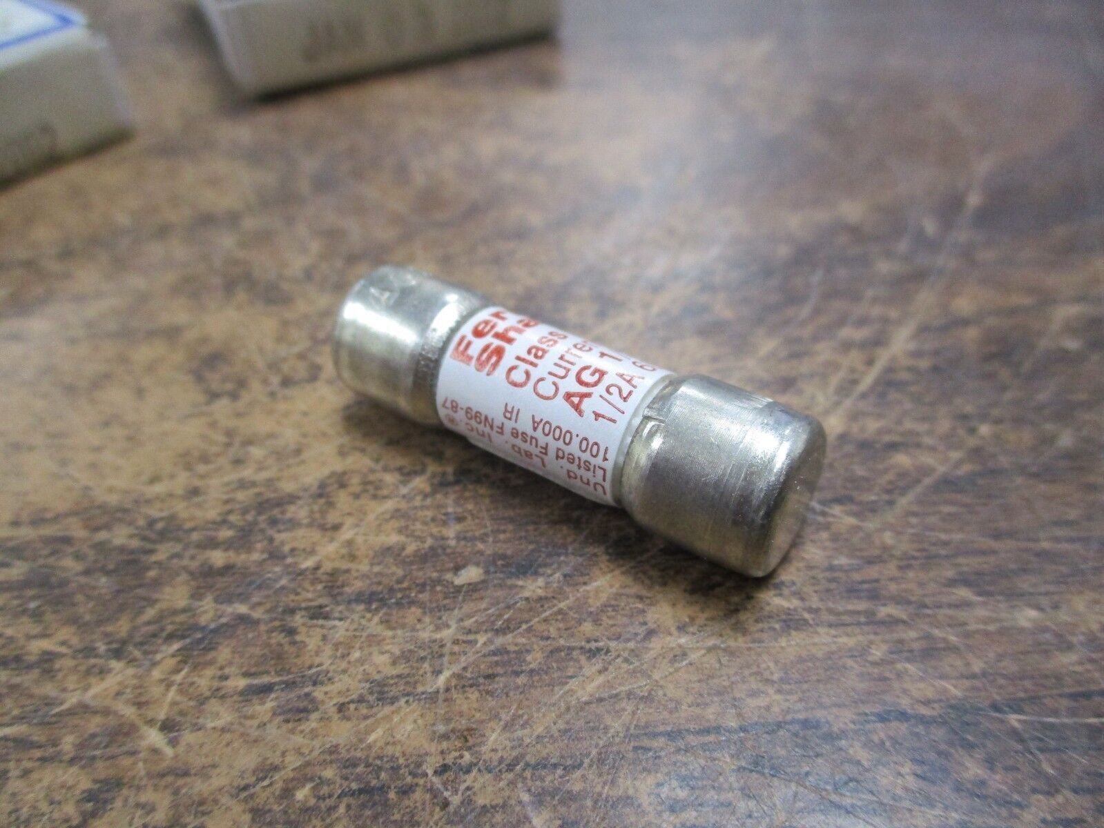 Ferraz Shawmut Amp-Trap Fuse AG1/2 1/2A 600V *Lot of 12, 3 Boxes* New Surplus