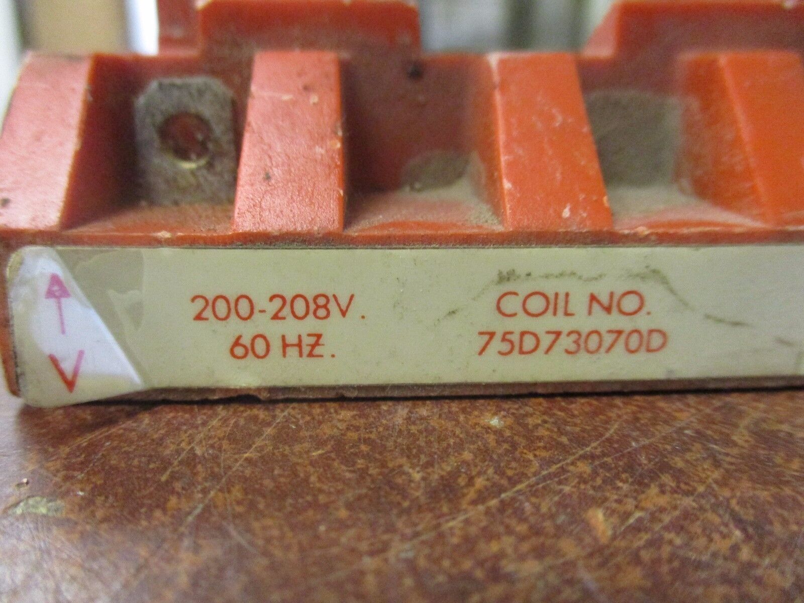 Furnas Magnetic Coil 75D73070D 200-208V@60Hz Used