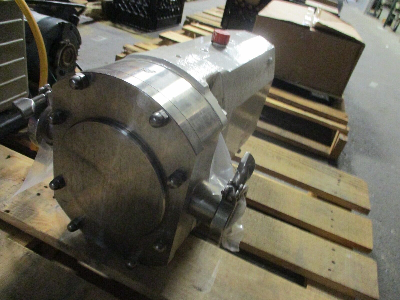 Alfa Laval Rotary Lobe Pump SRU4/055/LS 14.64 GD Per 100 Rev Used.