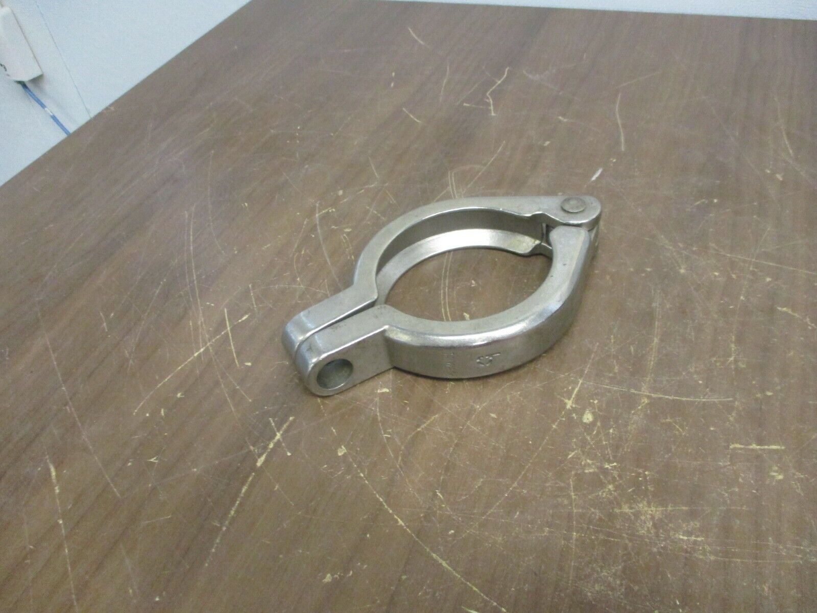Misc. Brand Stainless Steel Sanitary Clamp Size: 3" Used **No Bolt**