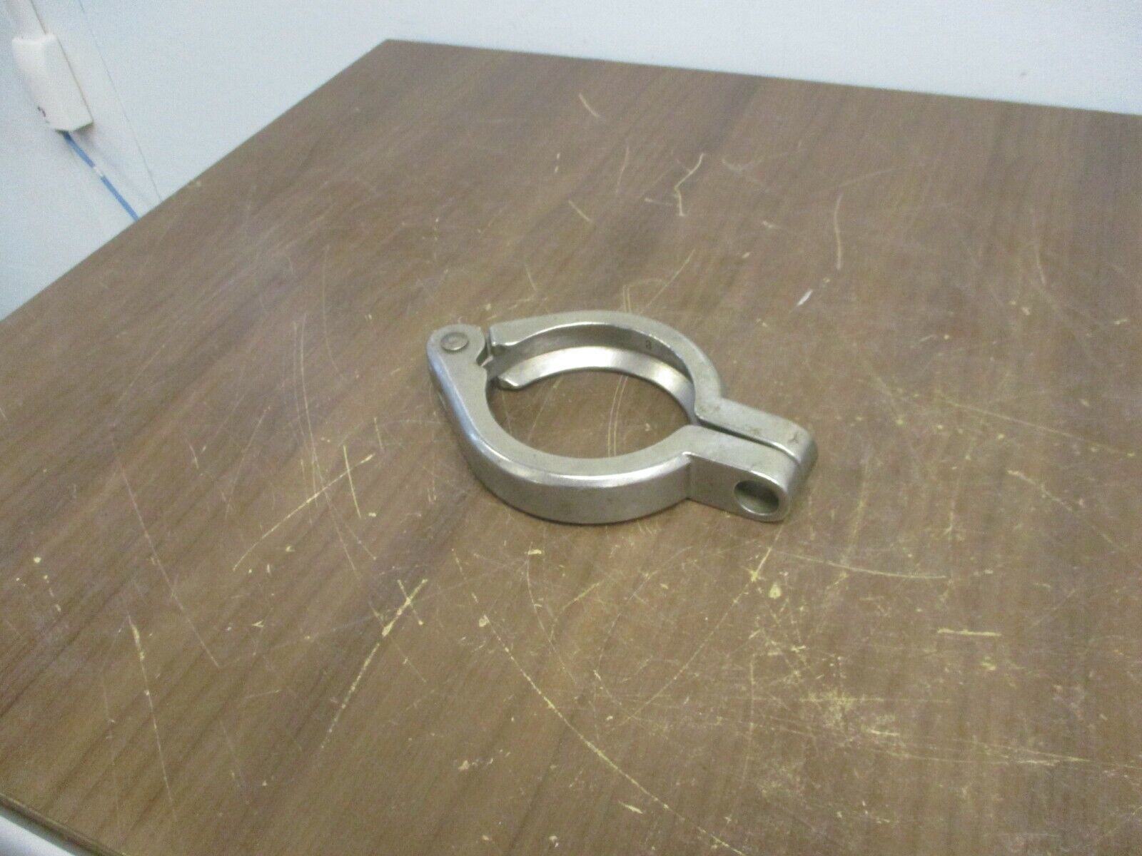 Misc. Brand Stainless Steel Sanitary Clamp Size: 3" Used **No Bolt**