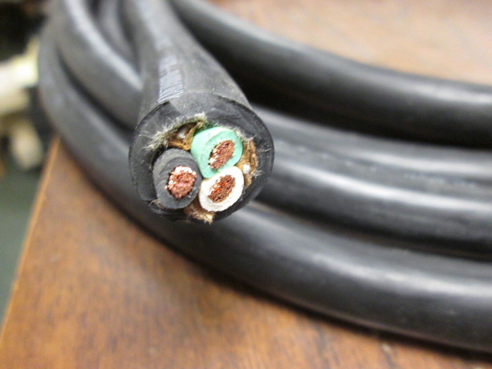 CCI 3 Conductor Wire E54864-L 10AWG CU Approx. 16.5 ft Used