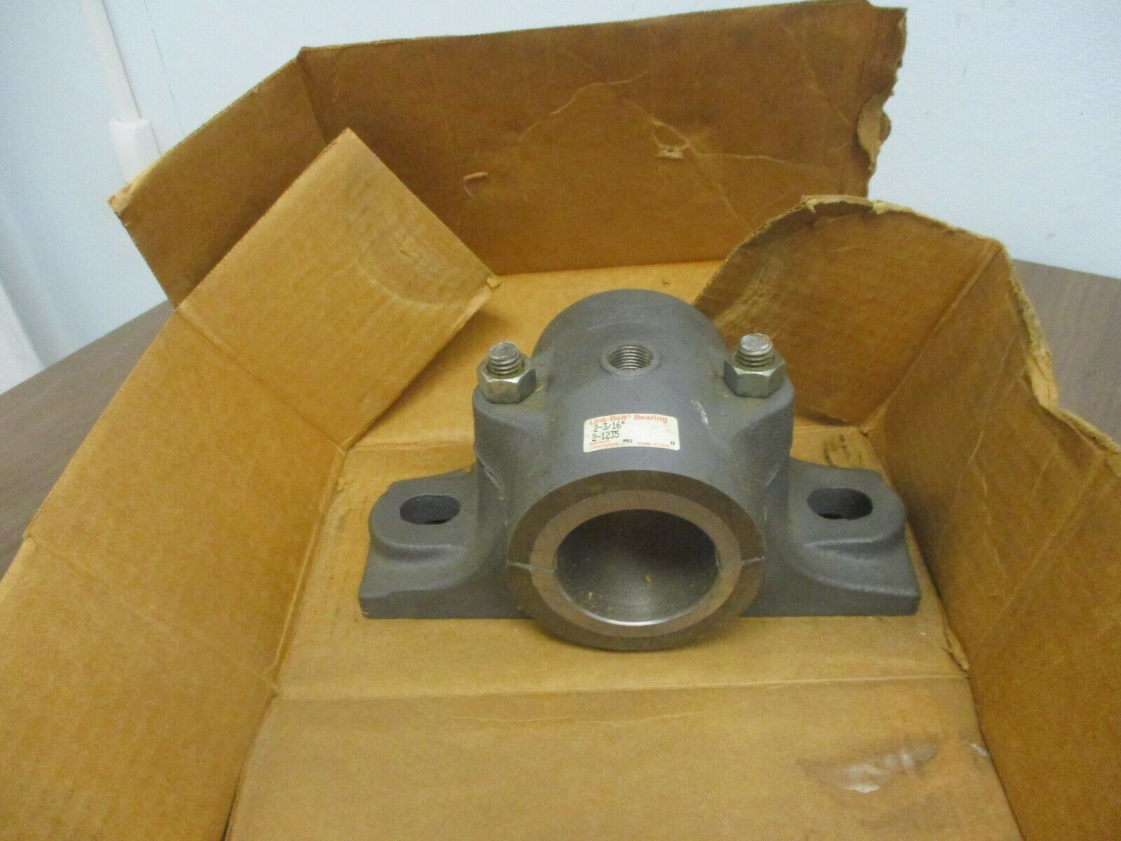 Link-Belt Pillow Block Bearing 21235 2-3/16" New Surplus