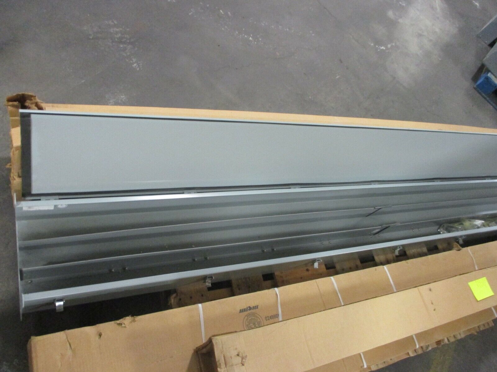 Hoffman Wireway Straight Section F126L120 Length: 120" Size: 12"x6" Used