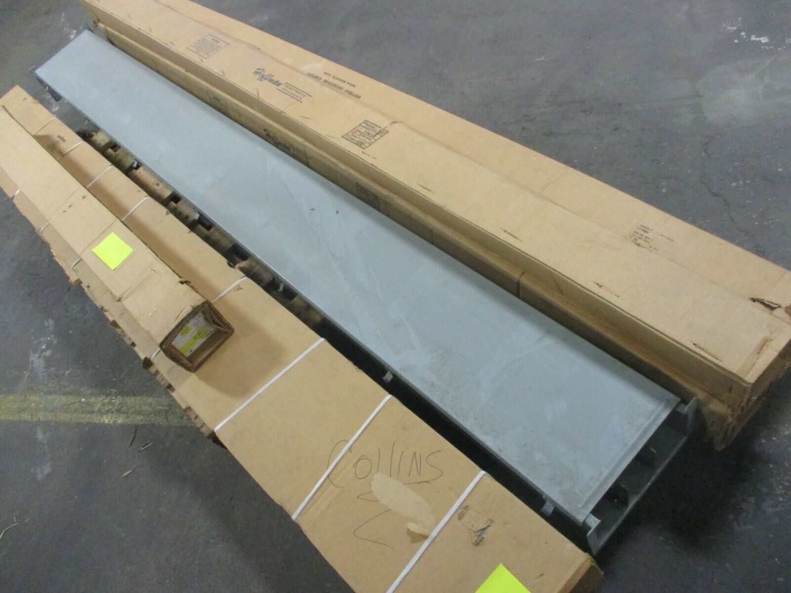 Hoffman Wireway Straight Section F126L120 Length: 120" Size: 12"x6" Used