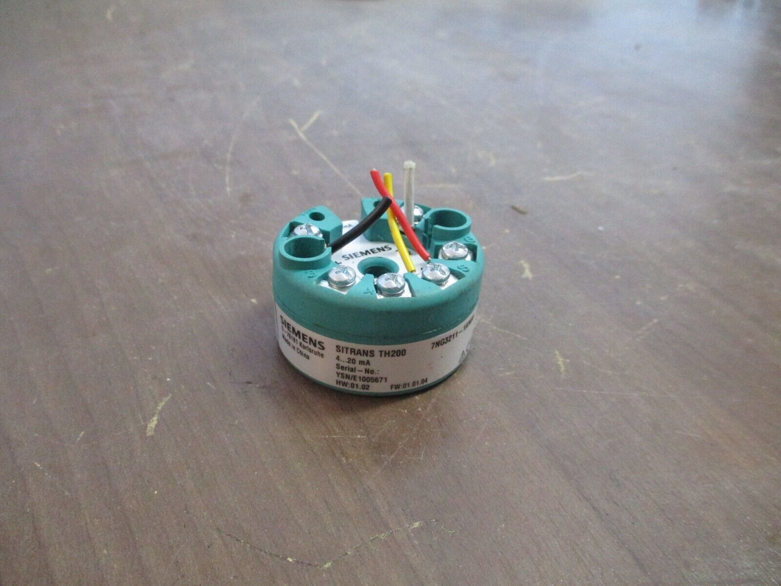 Siemens Sitrans TH200 Temperature Transmitter 7NG3211-1AN00 HW: 01.02 4-20mA