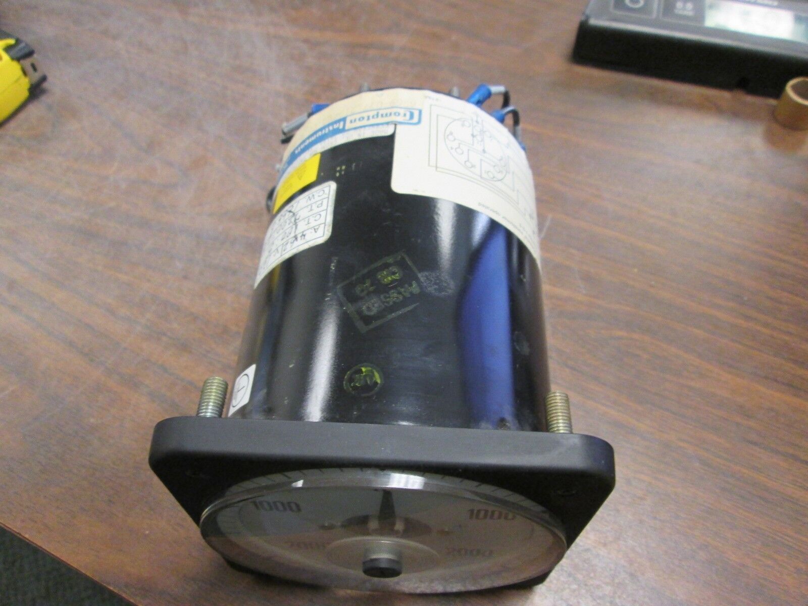 Crompton Kilowattmeter 6969-077 219AQQ.C6 120V 4.62A Used