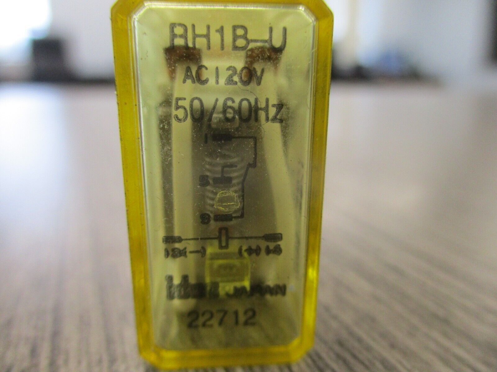 Idec Relay RH1B-U 120V Coil *No Base* *Lot of 2* Used