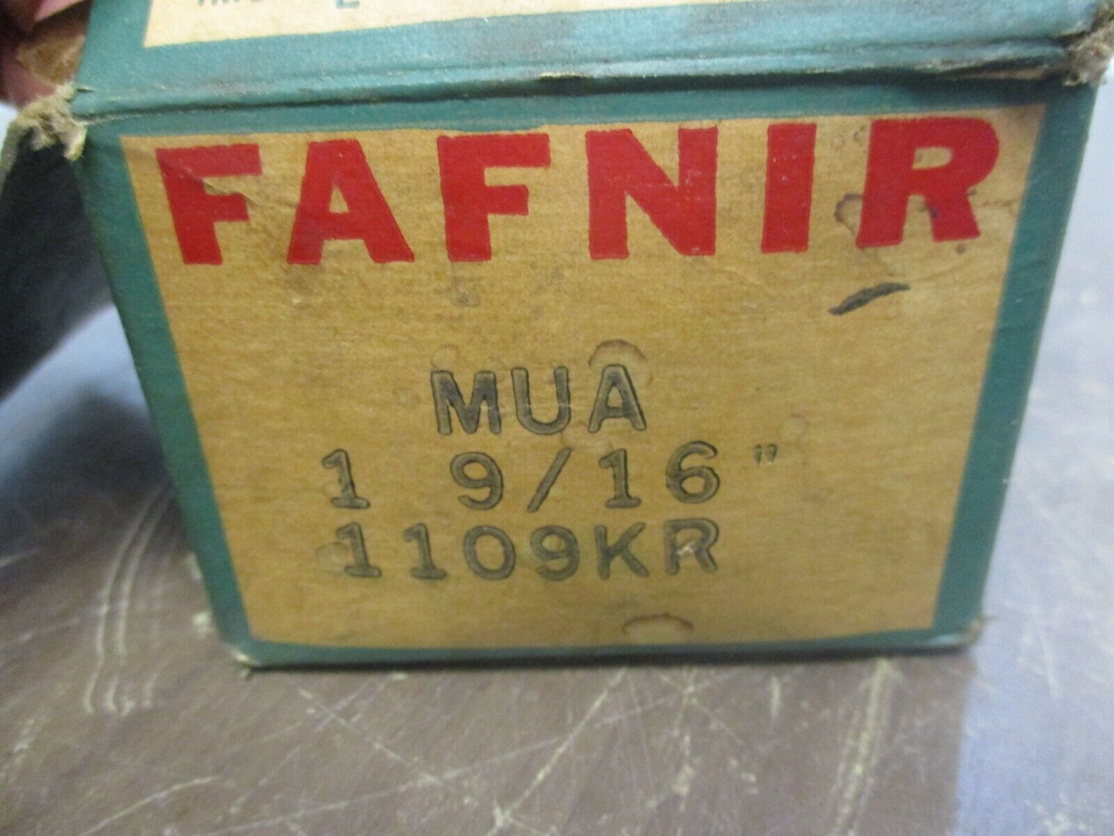 FAFNIR Bearing Insert MUA 1 9/16 New Surplus