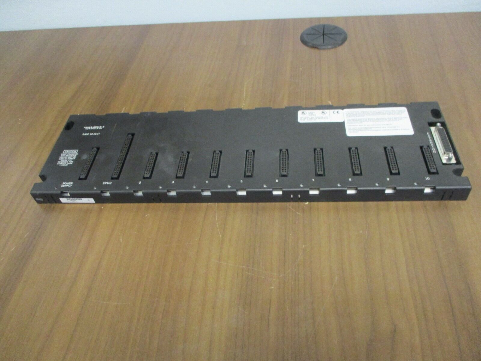 GE Fanuc 10-Slot Base IC693CHS391H Used