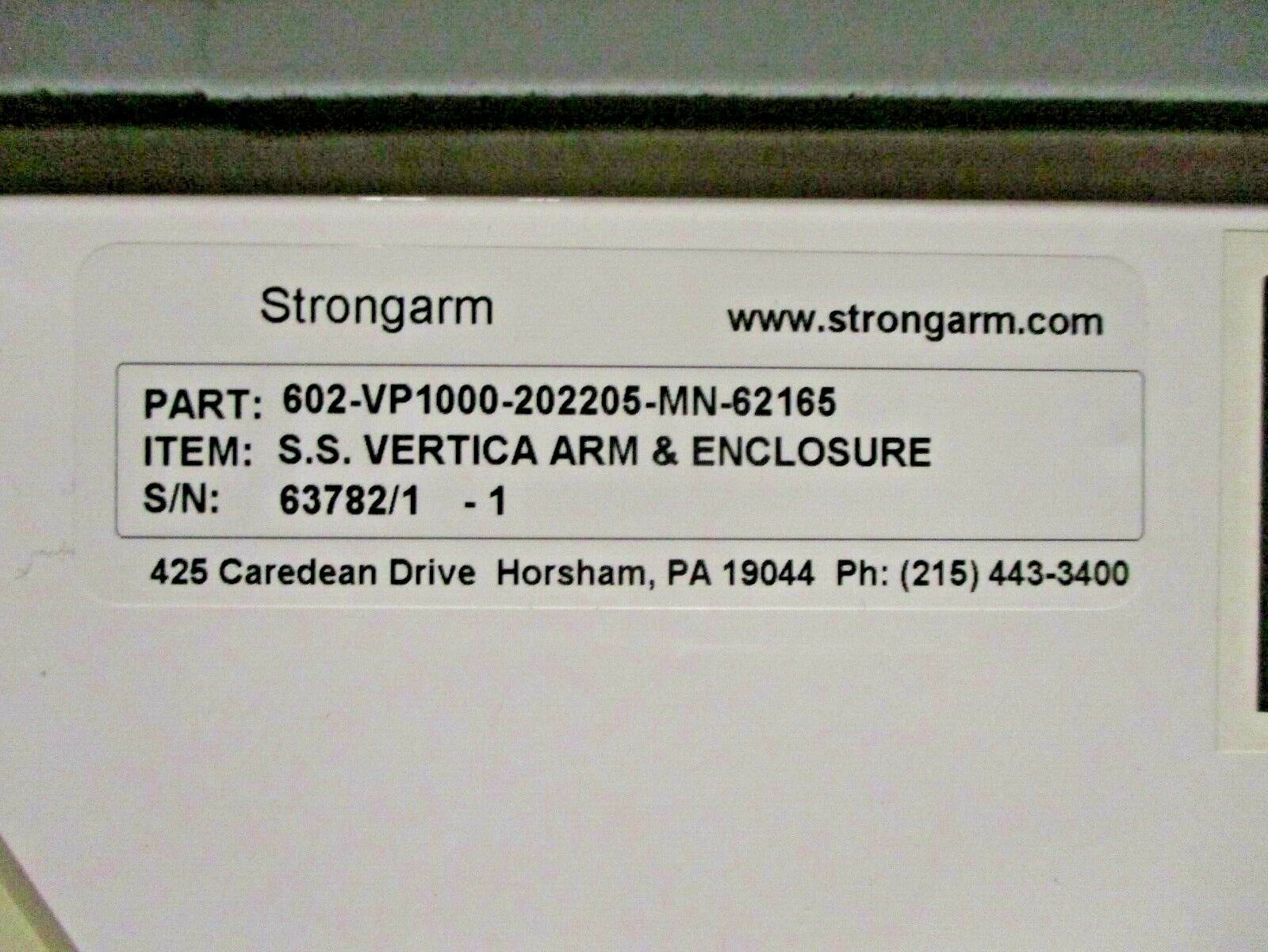 StrongArm Operator Interface MiniStation 602-VP1000-202205-MN-62165 Used
