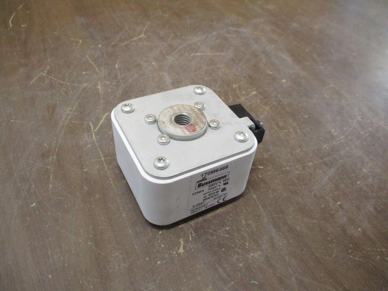 Cooper Bussmann Fuse 170M6466 1250A 690/700V Used