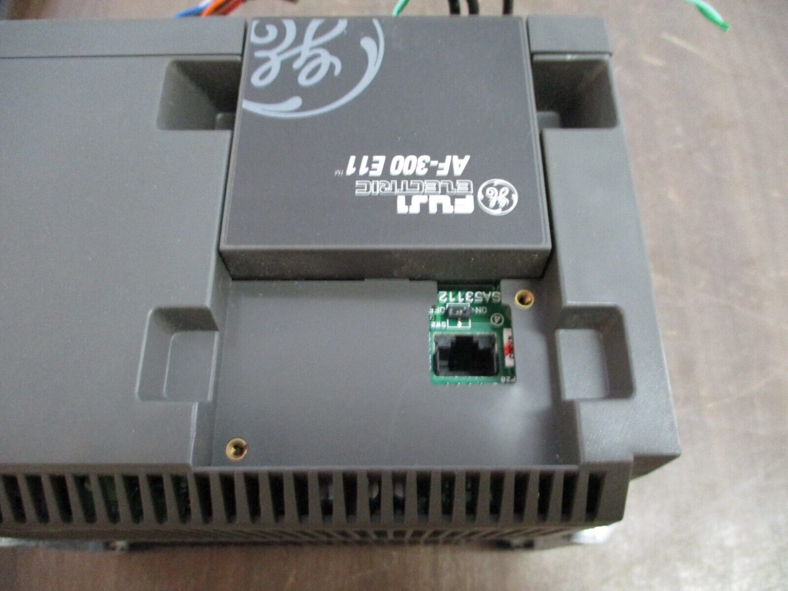 Fuji Electric AF-300 Ell AC Drive 6KE1143005X1A1 5HP 3Ph *No Keypad* Used