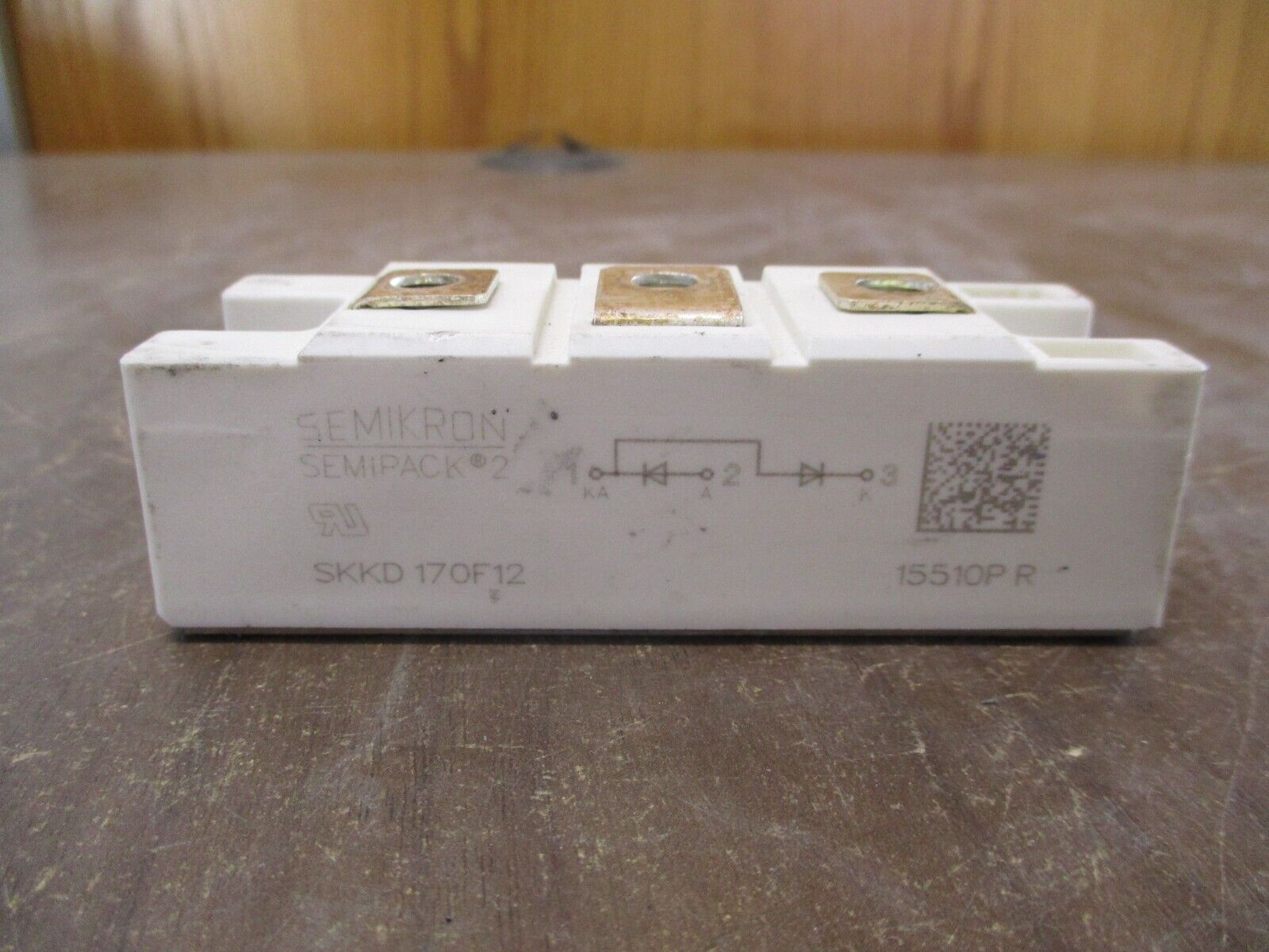 Semikron Semipack 2 Power Module SKKD 17OF12 Used