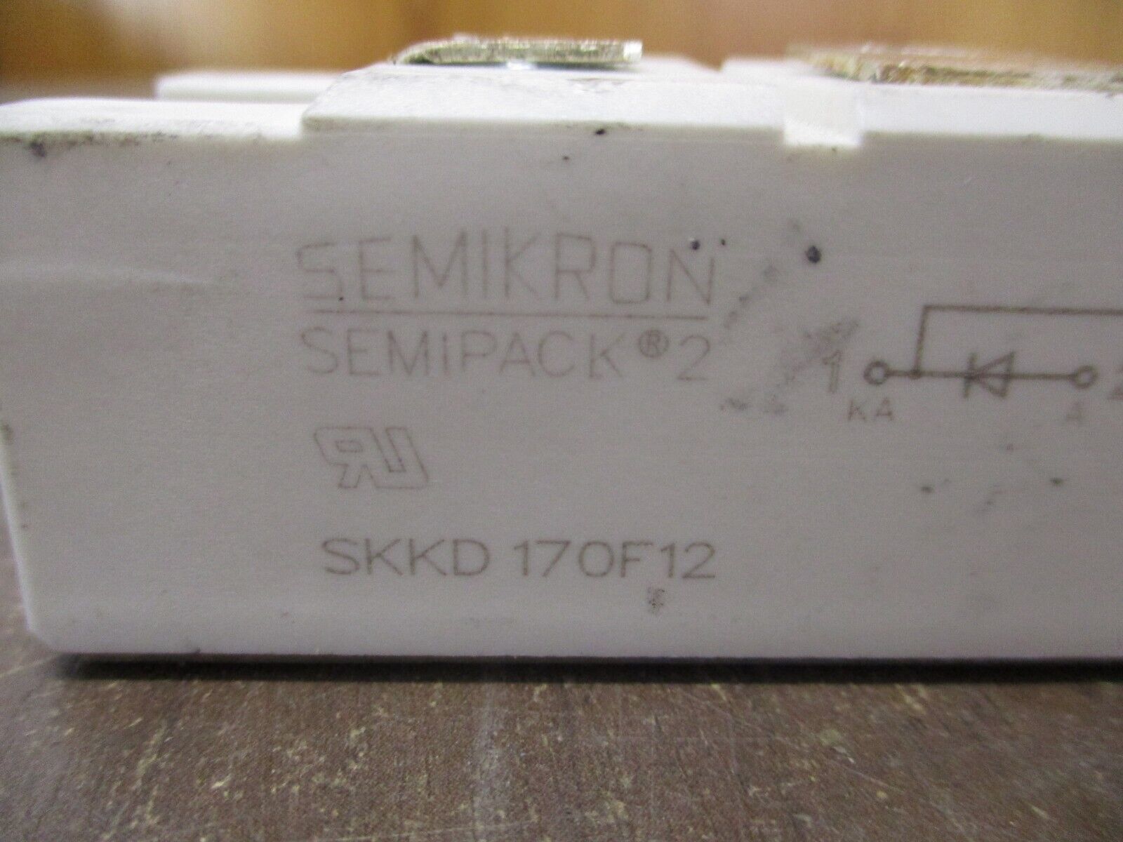 Semikron Semipack 2 Power Module SKKD 17OF12 Used