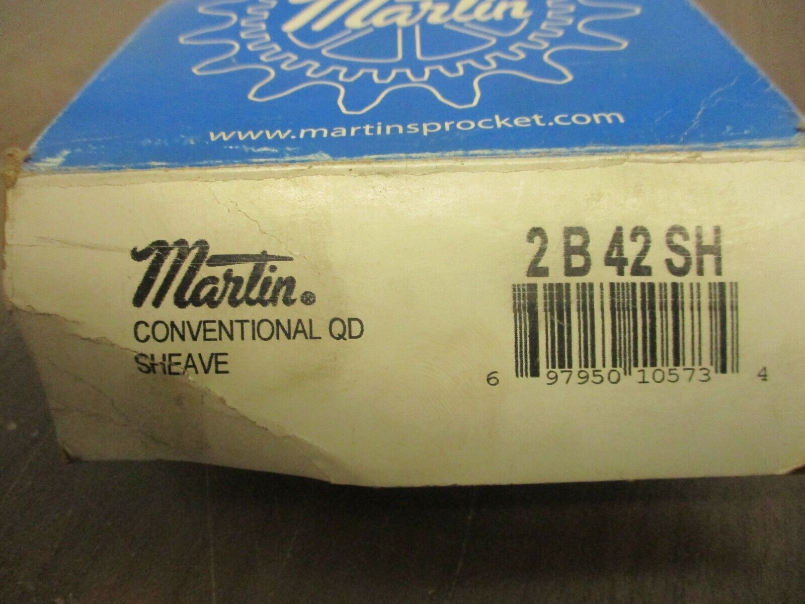 Martin Conventional QD Sheave 2 B 42 SH New Surplus