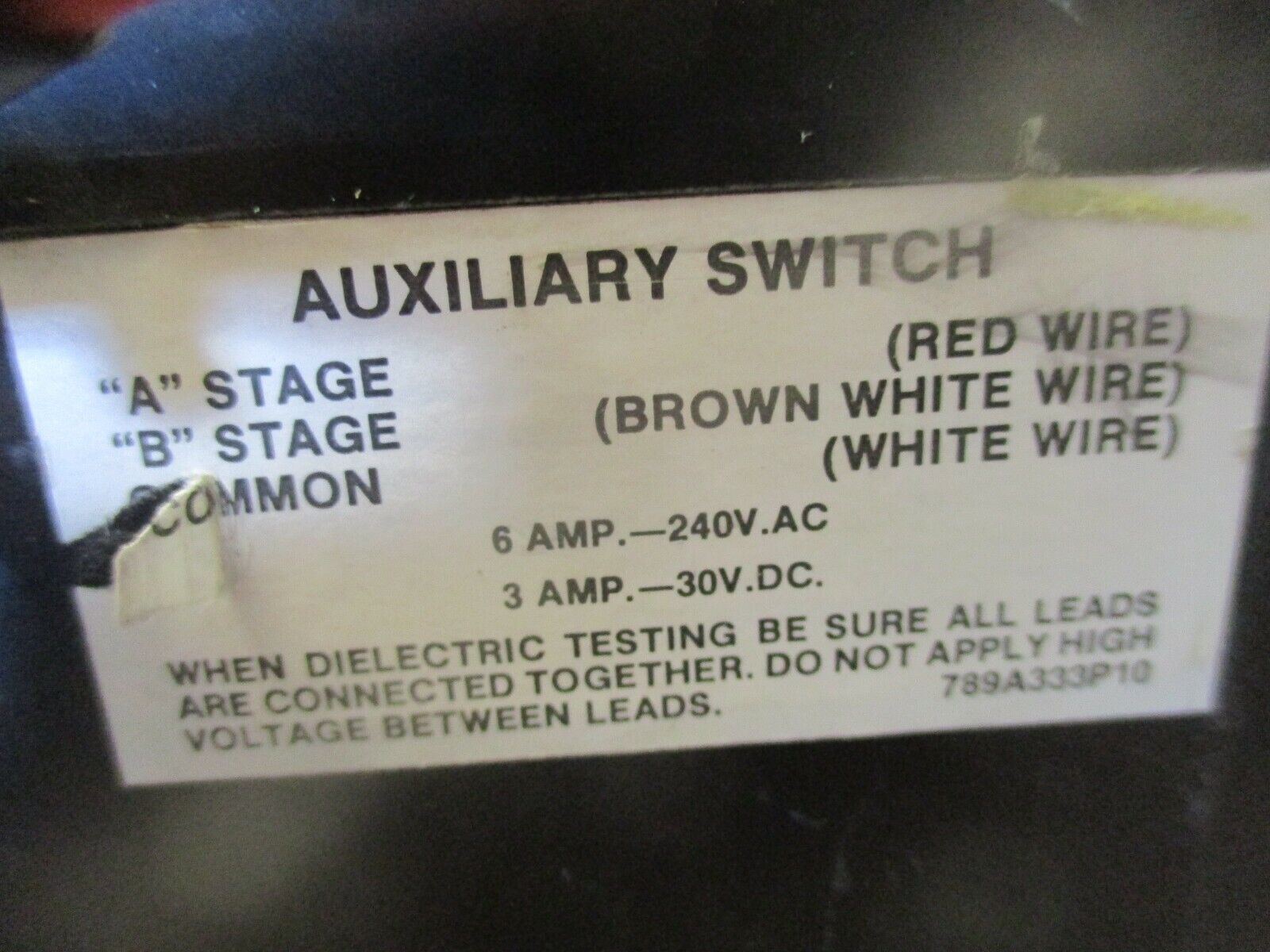 GE Circuit Breaker THQD32225 225A 240V 3P w/ Aux Switch Used