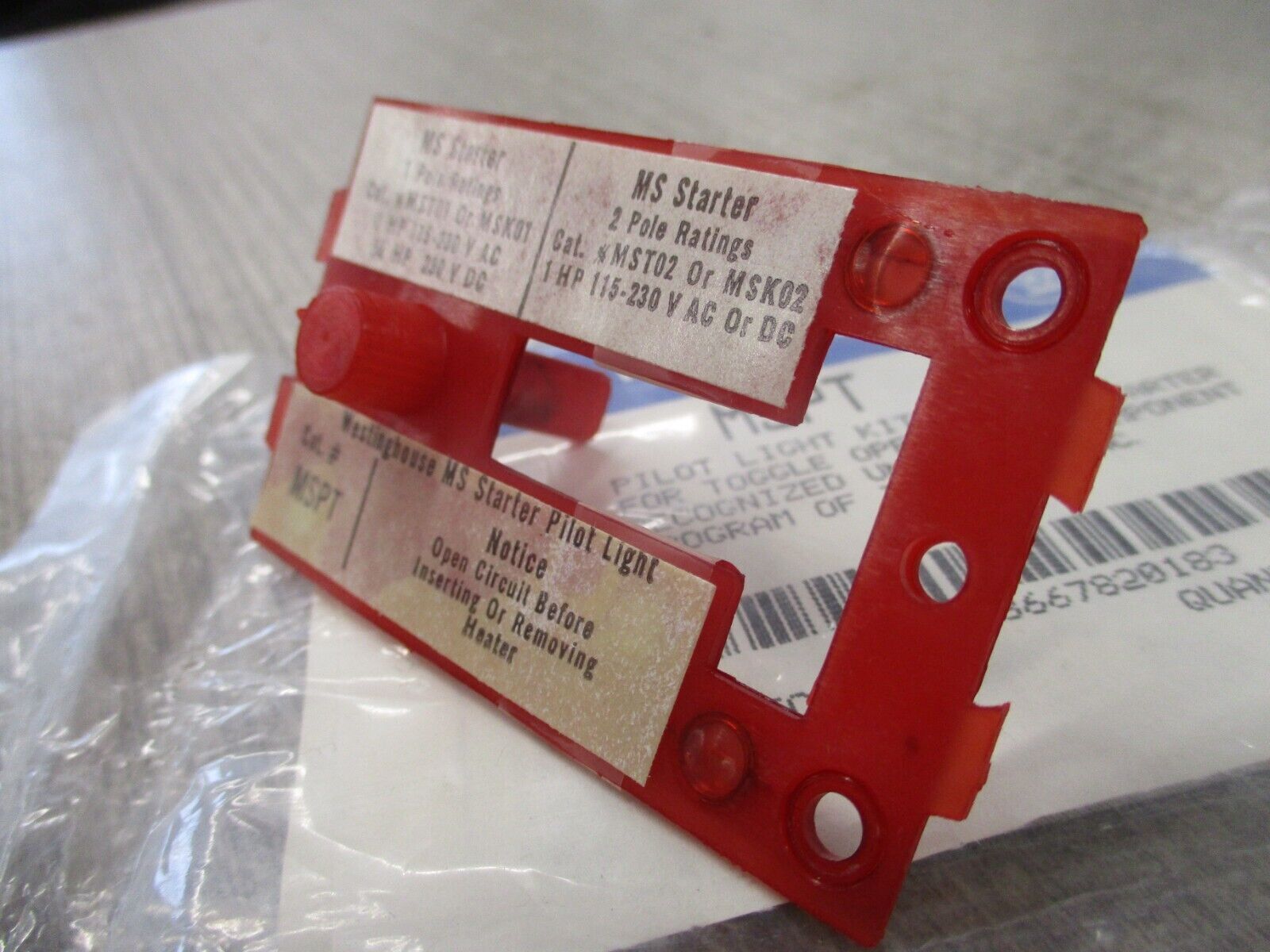 Westinghouse MSPT Pilot Light Kit 505C260G01 New Surplus