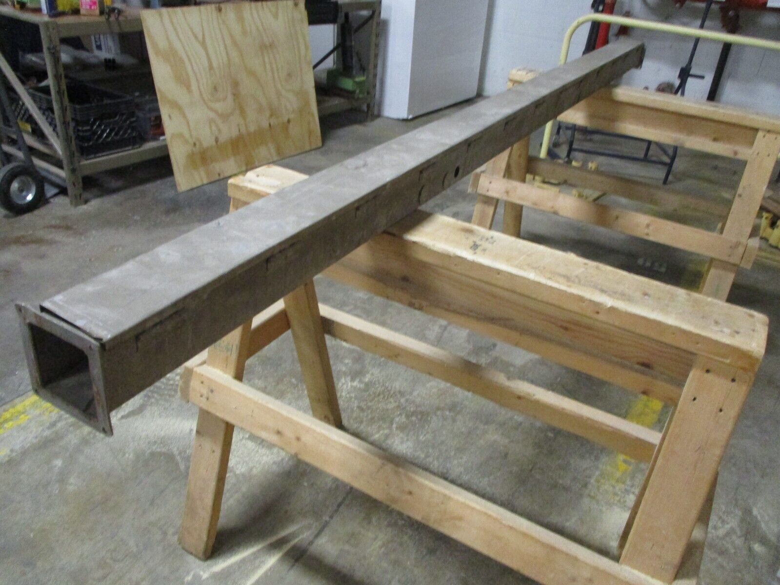 Hoffman 4X Stainless Steel Wireway F44W120SS Size: 4x4x120" Used