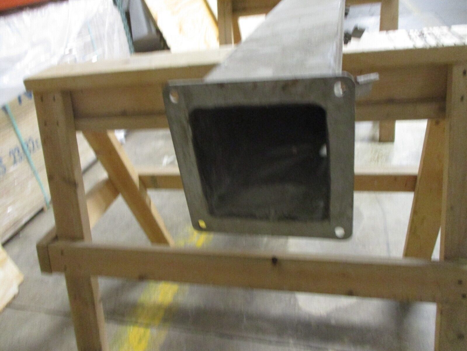 Hoffman 4X Stainless Steel Wireway F44W120SS Size: 4x4x120" Used