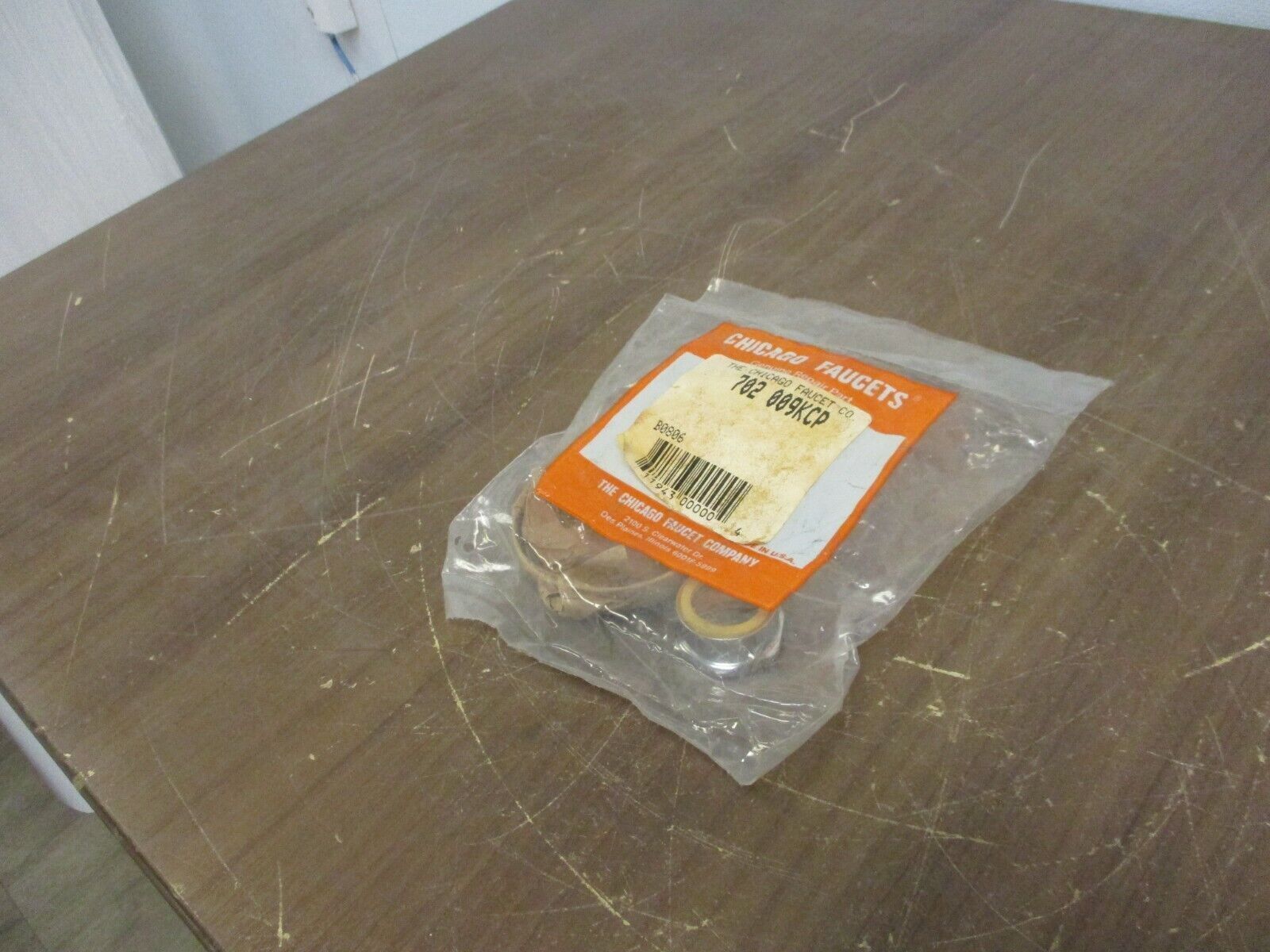 Chicago Faucets Flange & Nut Kit 702 009KCP New Surplus