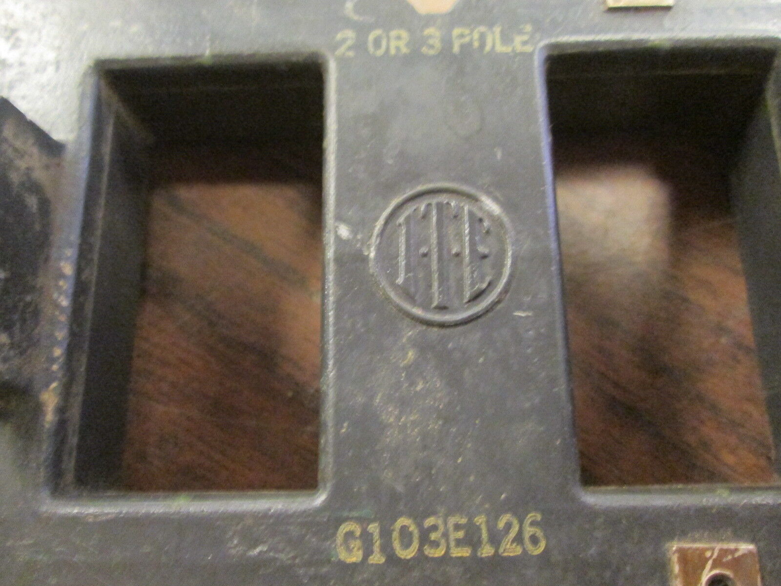 ITE Magnetic Coil G103E126 120V@60Hz 110V@50Hz *Chipped* Used