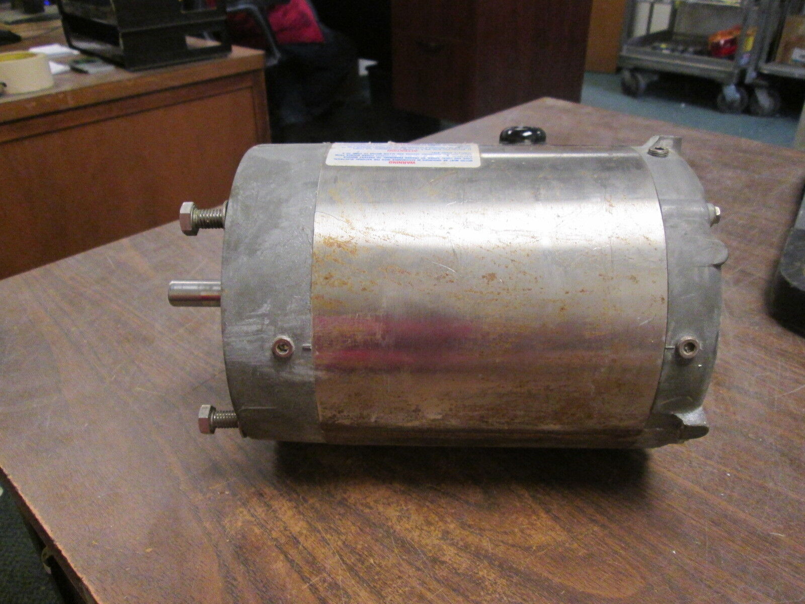 Baldor Stainless Steel Washdown Motor IDVSWDM3538 .5HP 1800RPM FR:56C 230/460V