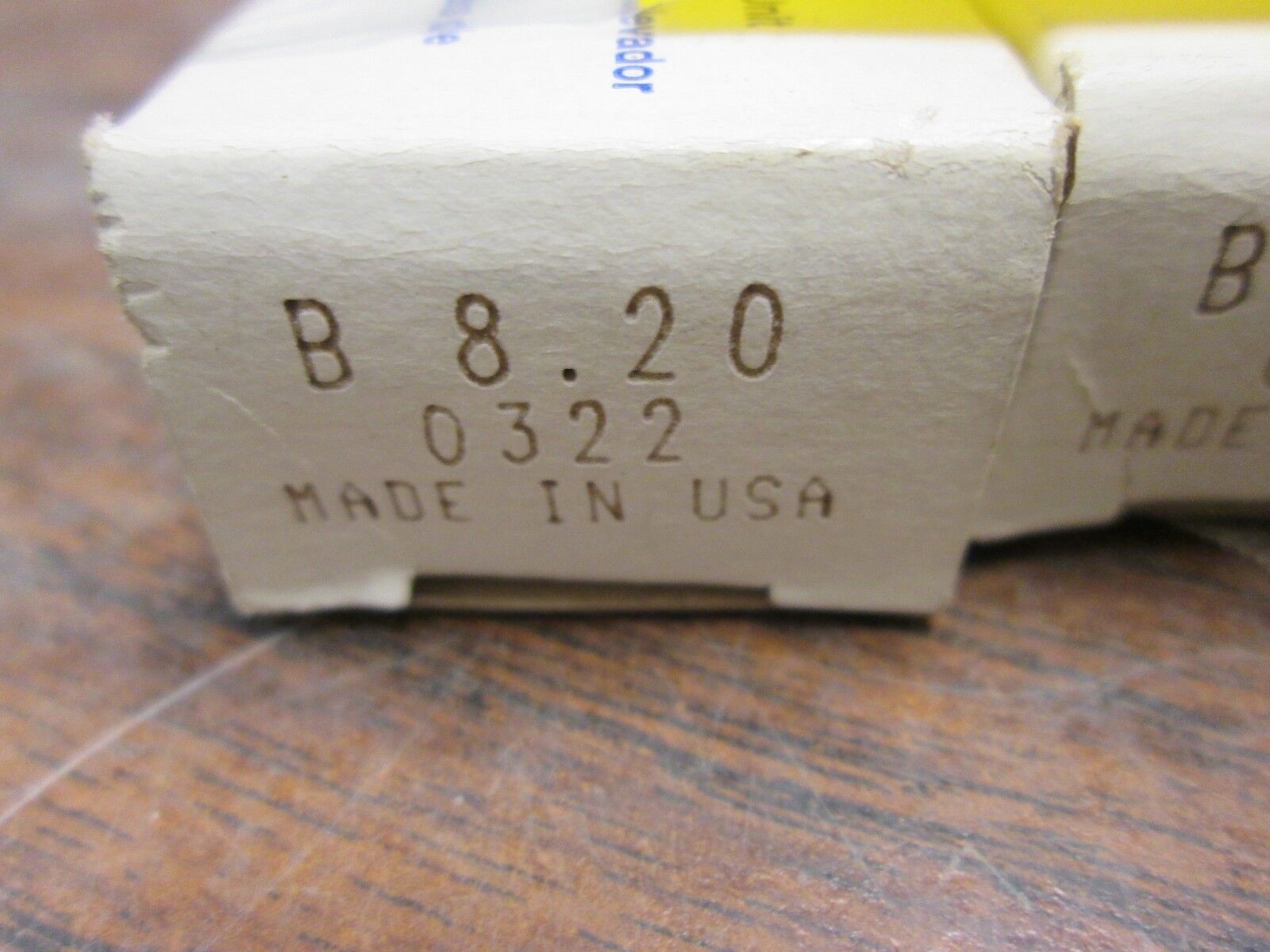 Square D Overload Relay Thermal Unit B 8.20 Lot of 3 New Surplus