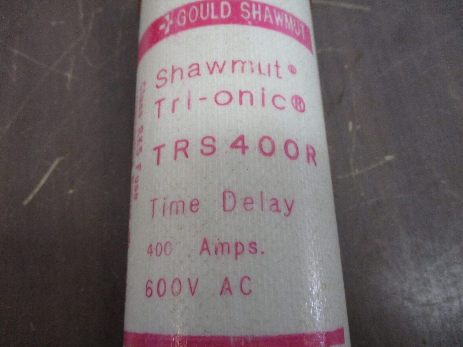 Gould Shawmut Tri-Onic Fuse TRS400R 400A 600V Used
