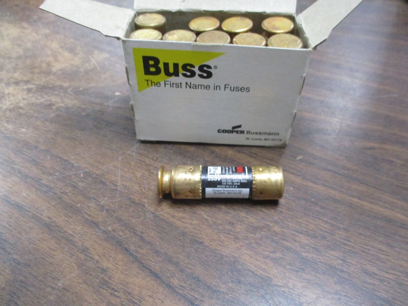 Buss Fusetron Fuse FRN-R-3-2/10 3-2/10A 250V *Box of 10* New Surplus