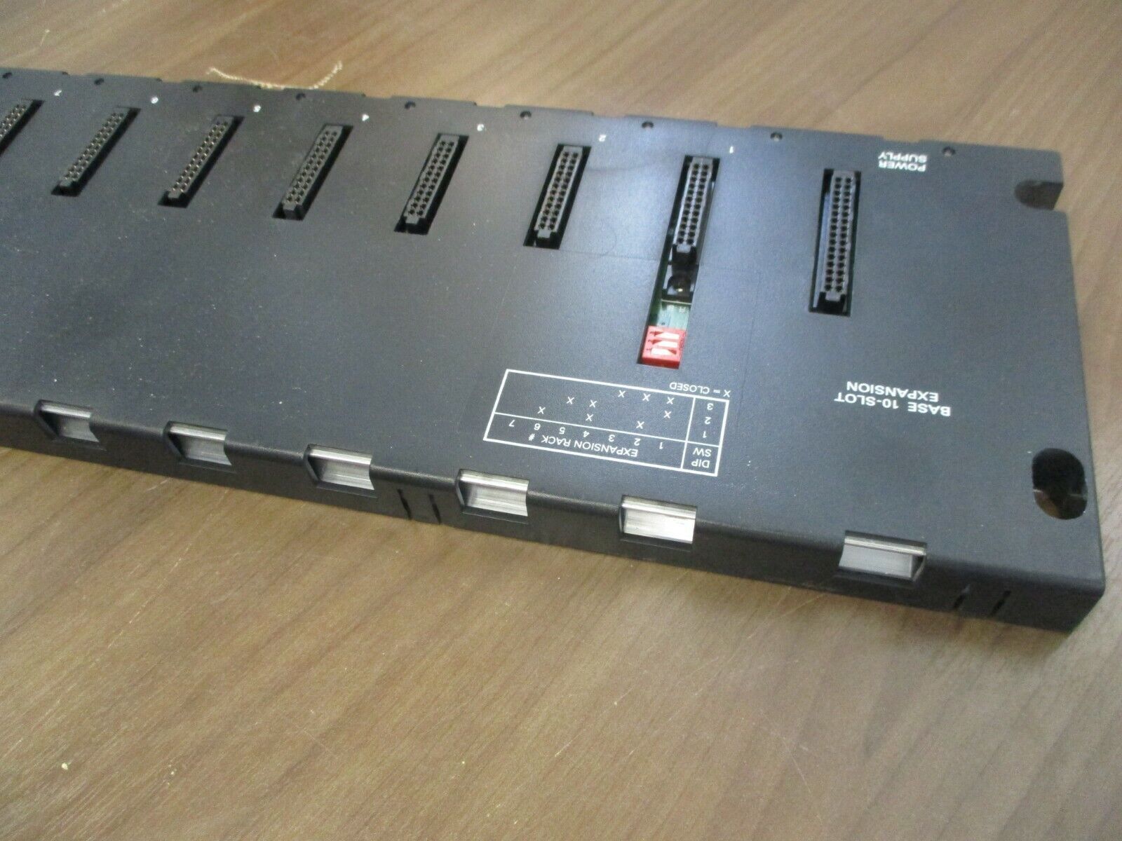 GE Fanuc 10-Slot Base IC693CHS392F Used