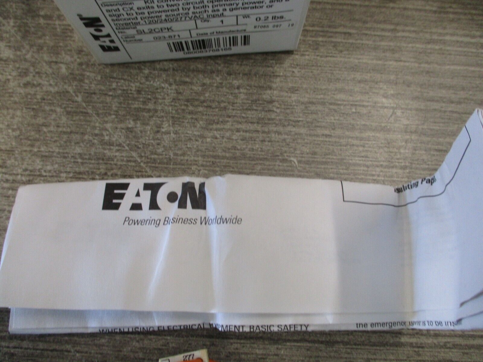 Eaton Sure-Lite Two-Circuit Conversion Kit SL2CPK LPX,SLX,CX Exit Signs