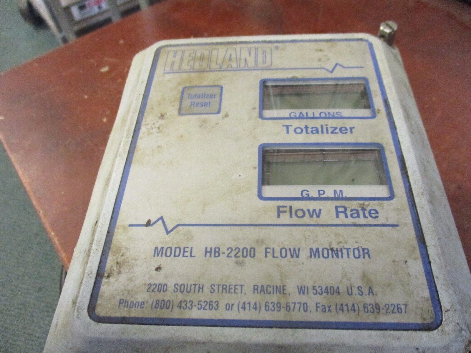 Hedland Flow Meter HB-2200 Used