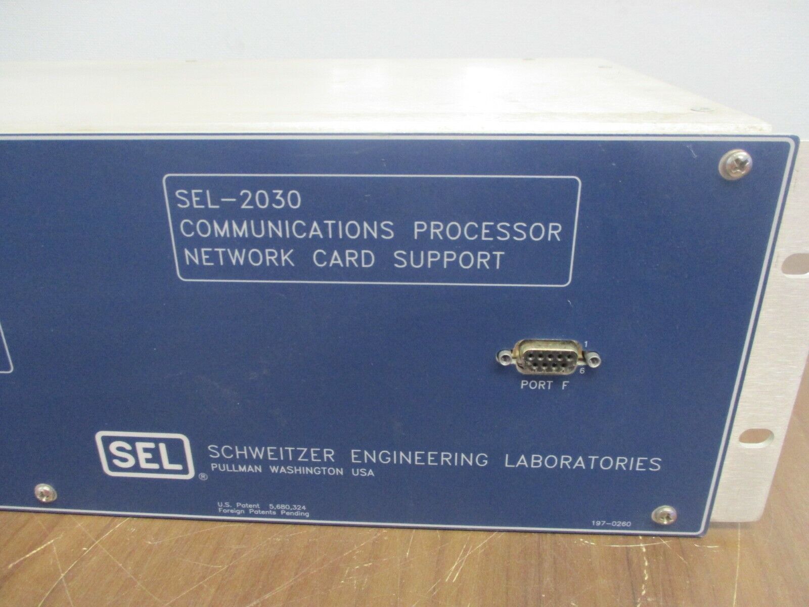 SEL Model SEL-2030 Communications Processor 203003X20XXXXX Network Card Support