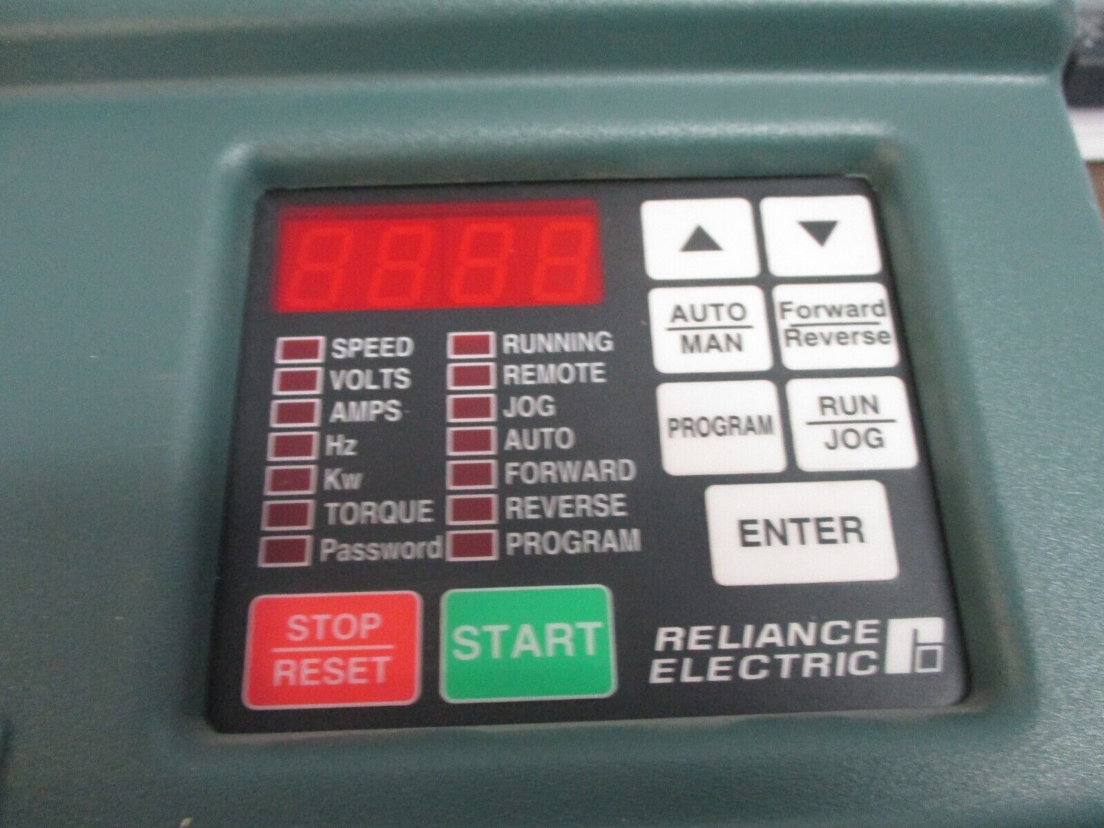 Reliance VTAC7 GV3000/SE AC Drive 15V4260 15HP Type 12 Enclosure Used