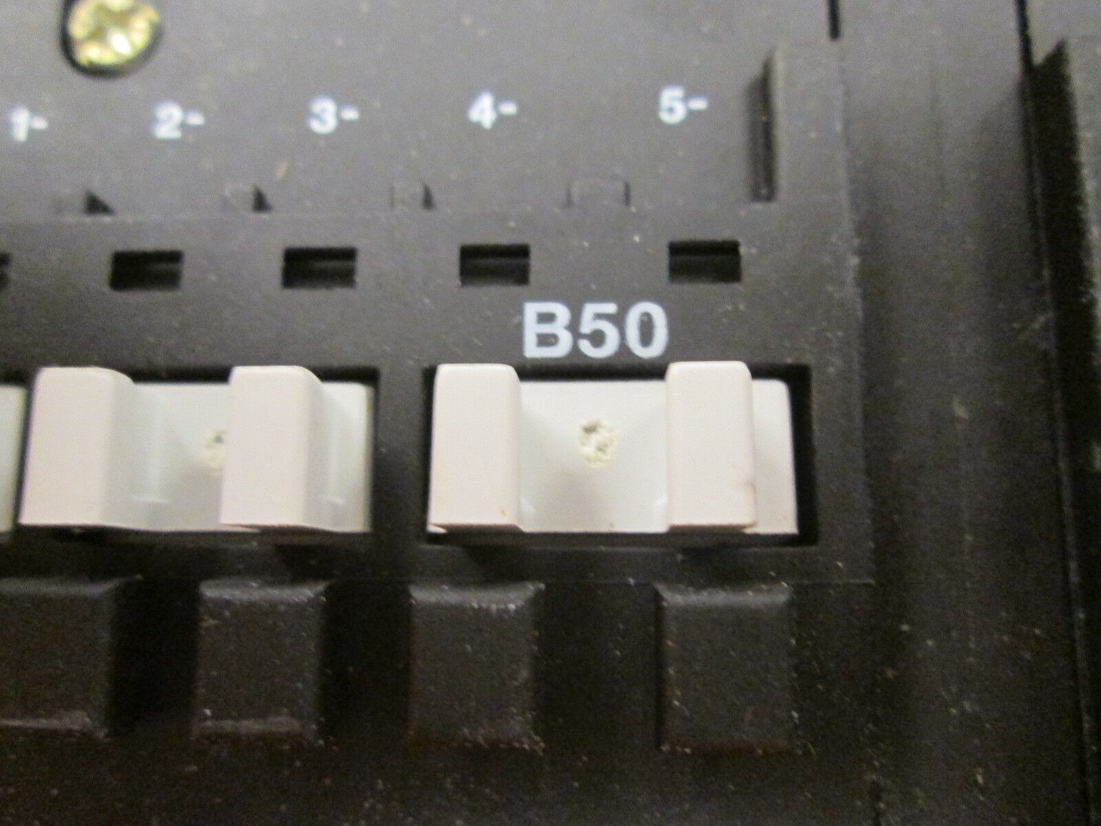 ABB Reversing Contactor B50 120V Coil 65A 600V w/ (2) Aux Contacts Used