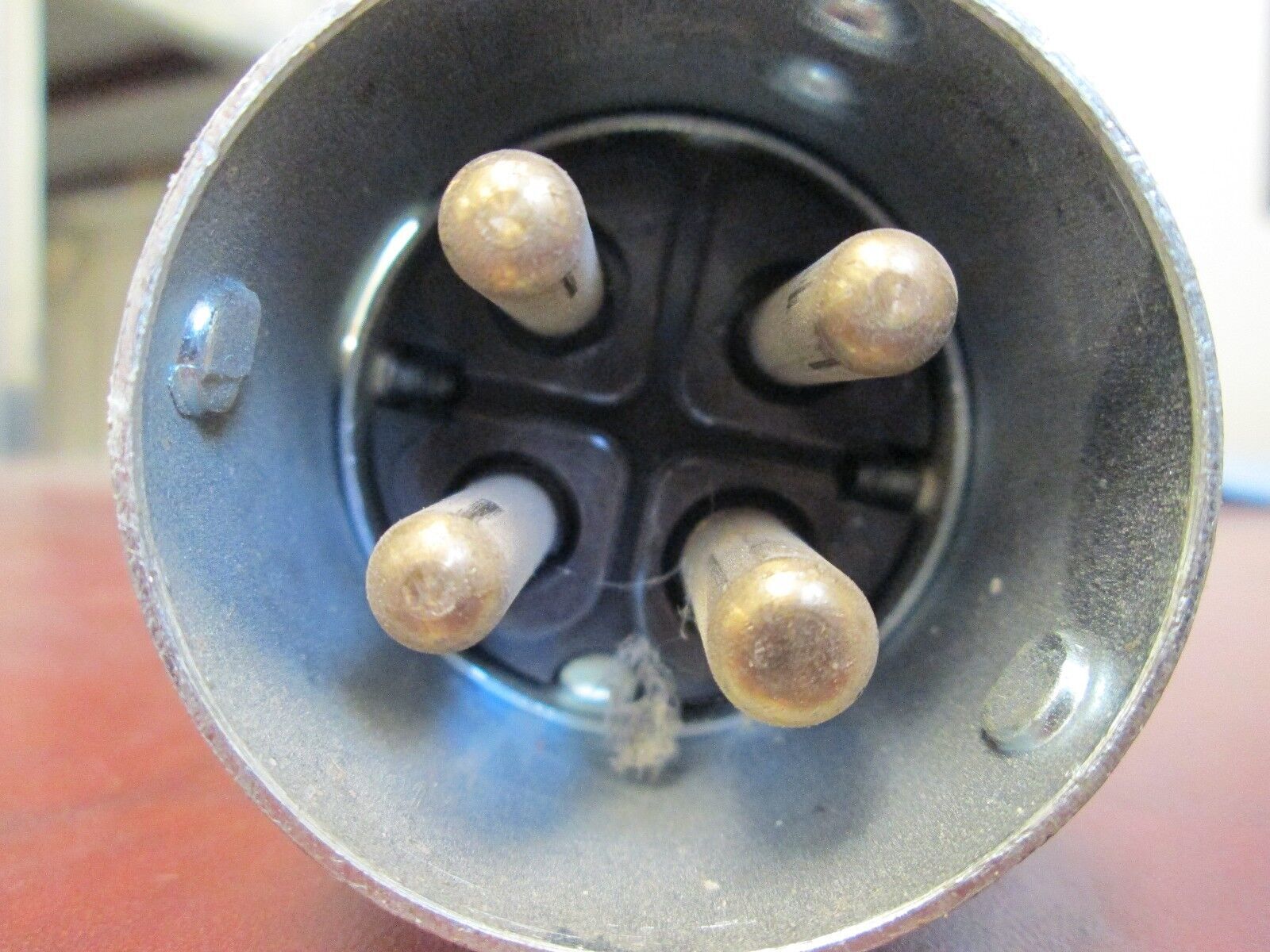 Russellstoll Plug 4243 30A@250V 20A@575VAC 4W Used