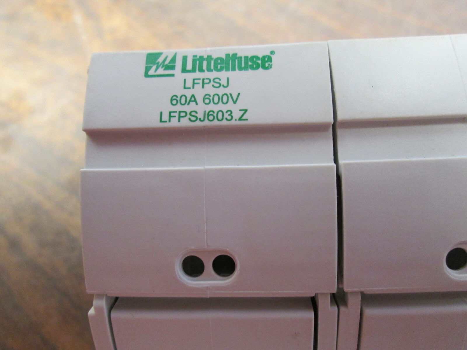 Littelfuse Fuseholder LFPSJ603.Z 60A 600V 3P w/ (3) 35A Fuses Used