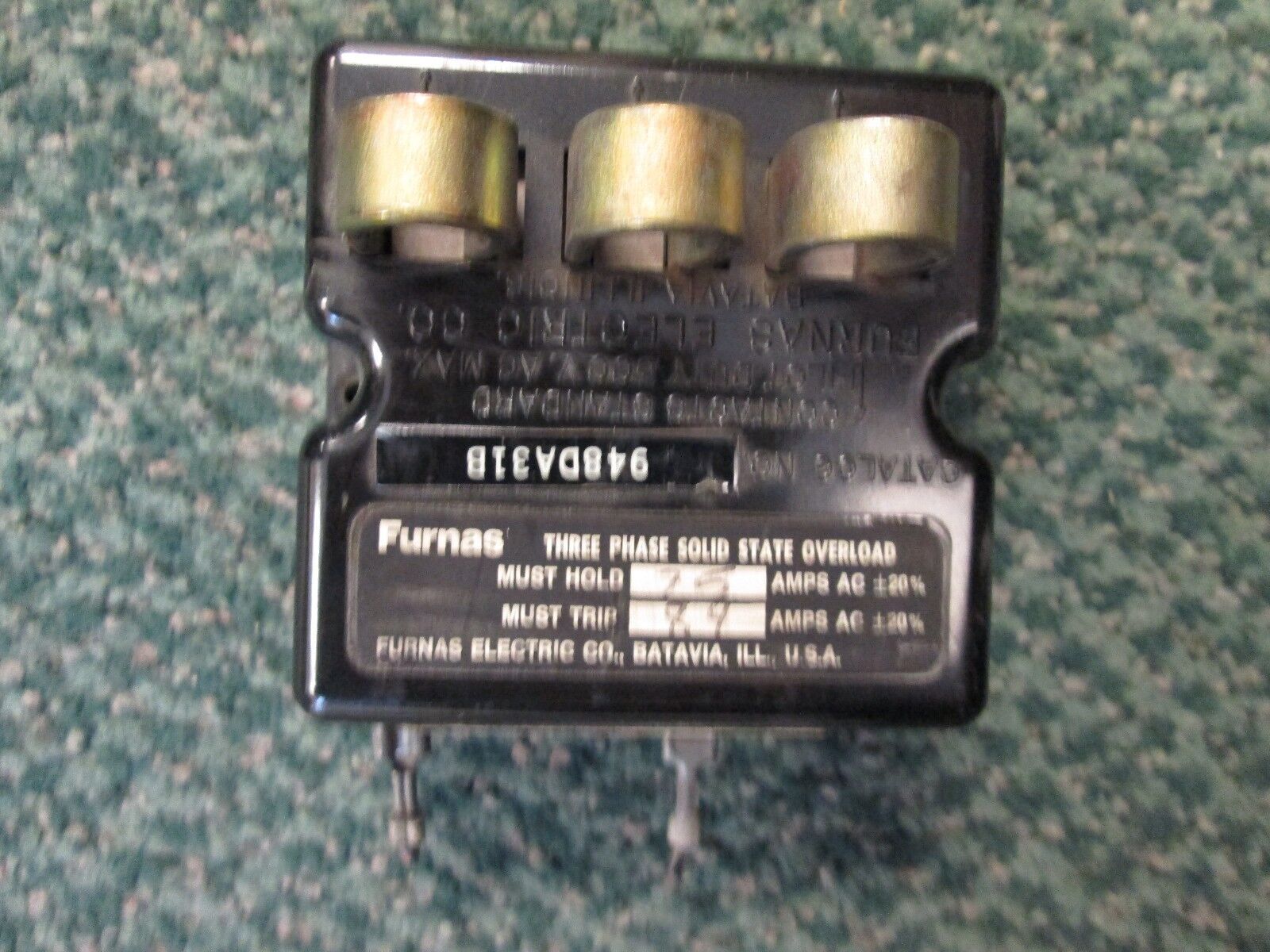 Furnas Solid State Overload 948DA31B Used