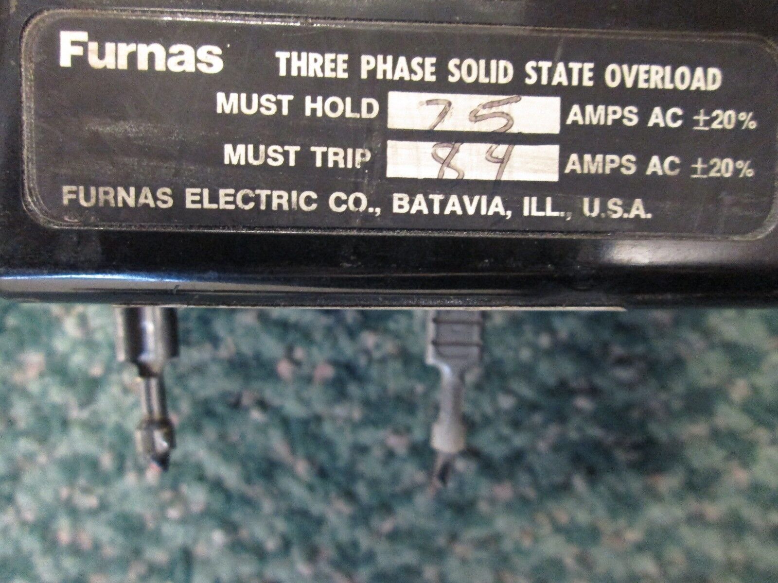 Furnas Solid State Overload 948DA31B Used