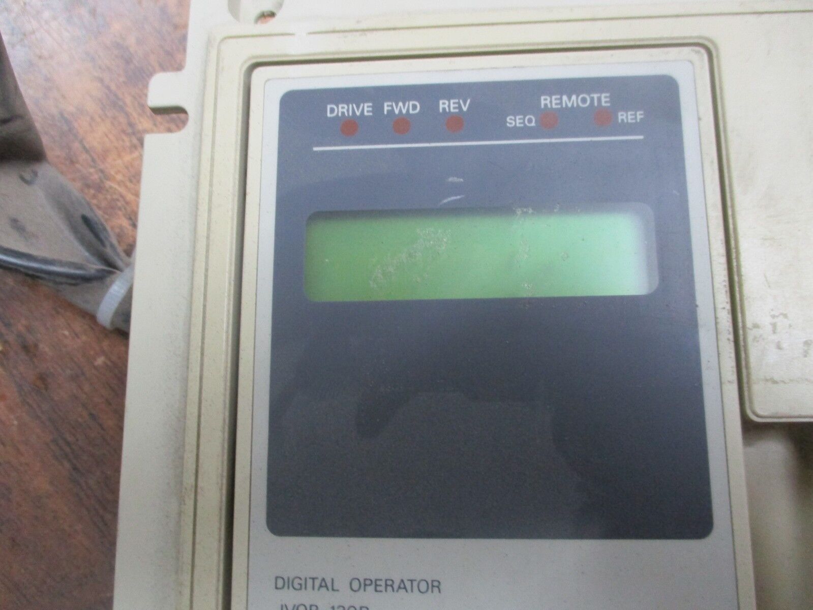 Yaskawa Digital Operator Keypad JVOP-130P With Cover Plate Used