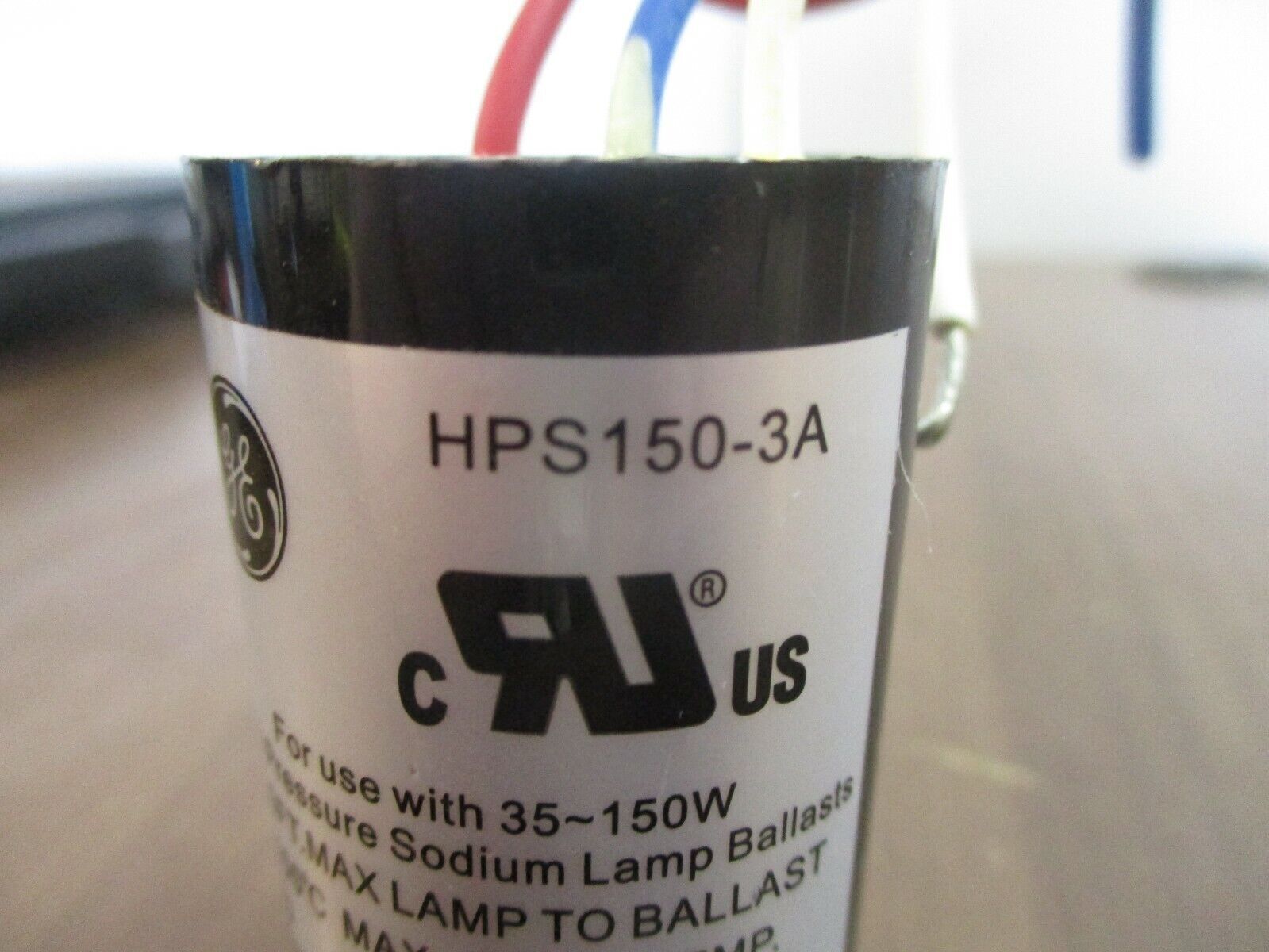GE High Pressure Sodium Igniter HPS150-3A 35-150W Used