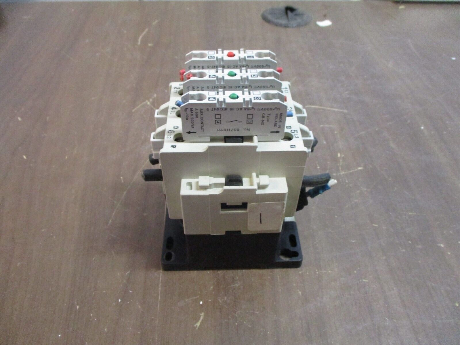 Danfoss Contactor CI 32 110-120V Coil 70A 600V w/ (3) Aux Contacts Used